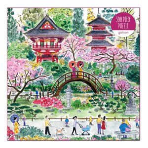 JAPANESE TEA GARDEN PUZZLE 300 PIECES - MICHAEL STORRINGS